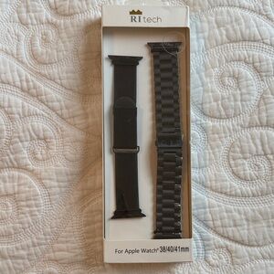 Apple Watch Bands in Black by RI Tech